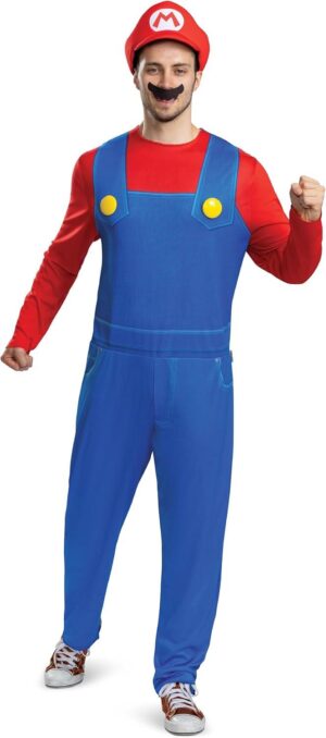 Disfraz Super Mario adulto S-M