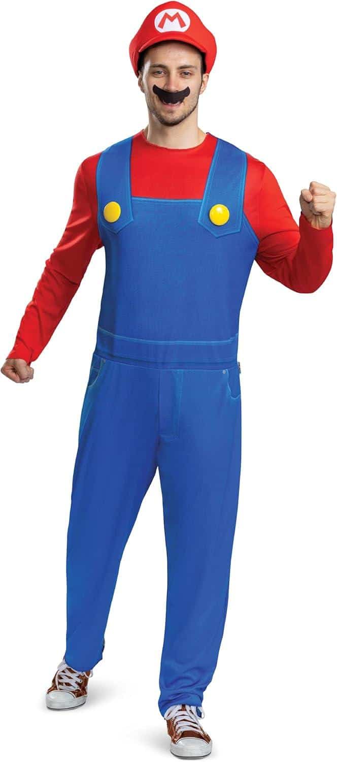 Disfraz Super Mario adulto S-M