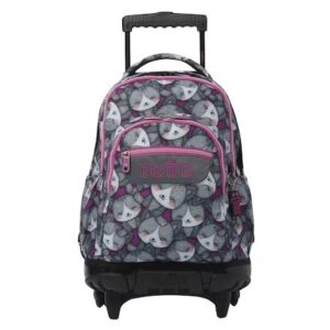 Mochila  carro Renglones - Kitten Rose