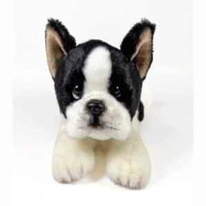 Peluche Boston Terrier Tumbado 25cm