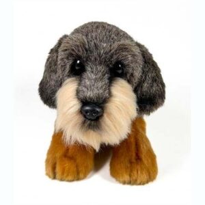 Peluche Dachshund Tumbado 25cm.