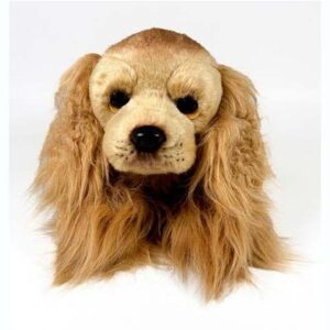 Peluche Cocker Spaniel Tumbado 25cm.