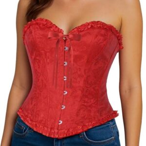 CORSET ROJO, ADULTA, 42 - 44 (L)