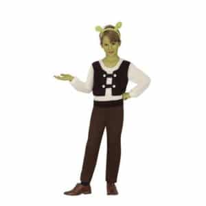 DISFRAZ OGRO SHREK POSADERO 5-6 AÑOS