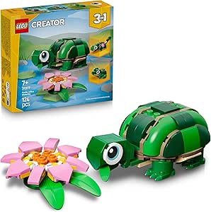 Tortuga con Flor de Nenúfar LEGO 31377