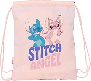 Saco Plano Junior Stitch "Ohana"