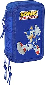Plumier Triple 37 Pcs Sonic