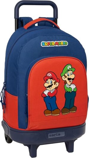 Mochila Gde. C/Ruedas Compact Extraible Su
