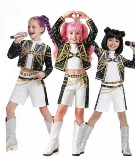 Disfraz Kpop Dance Golden 4-6 años