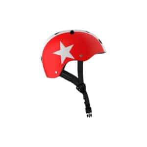 Casco Infantil Ajustable Star Rojo