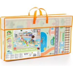 Alfombra de juego reversible XXL 150 × 200 cm