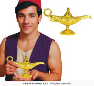 Lampara del genio, 21 cms