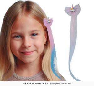 Mechon rosa con unicornio 35 cm