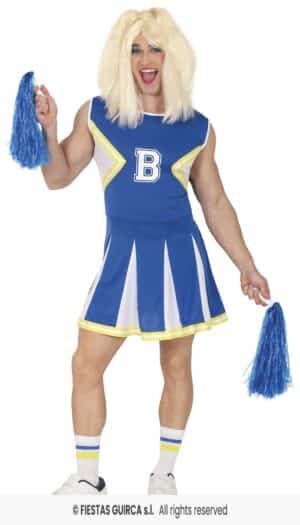 Disfraz animadora hombre T.L
