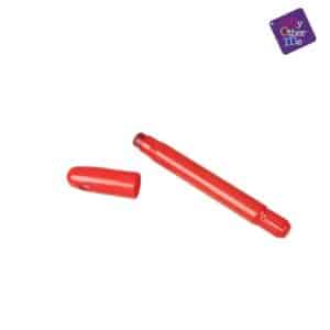 CRAYON CON ROSCA Y TAPA ROJO