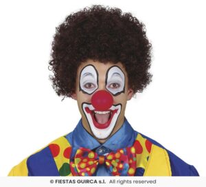 Peluca Rizos Castaña Afro