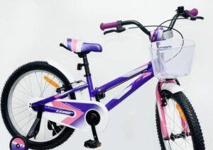 Bicicleta Calypso 20 Pulgadas Violeta con Cesta
