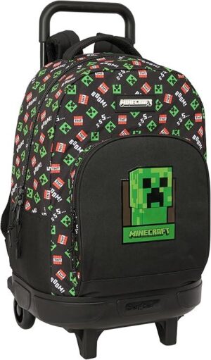 MINECRAFT - Mochila Grande con Ruedas