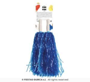 Carton 2 pom-pom azul 80 gr
