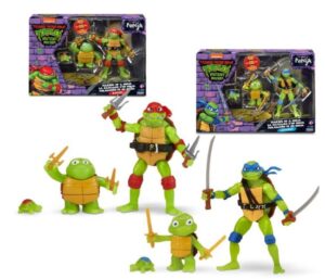 Pack Figuras Evolution Toddler Tortugas Ninja Famosa modelos surtidos