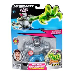 MrBeast Stretchy Hero Silver Panther