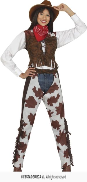 Disfraz vaquera cowboy 14-16 años