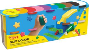 Soft Dough BLANDIVER Estuche 10 botes 110 g colores surtidos