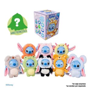 Disney Yuyus Stitch Peluche Coleccionable Cabeza de Vinilo 12 cm
