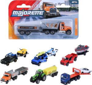 Camion Remolque Majorette City Trailer