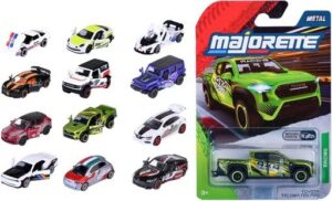 Coche Majorette Racing Premium Cars 1:64 de Metal – Coche de Carreras 7,5 cm con Partes Móviles