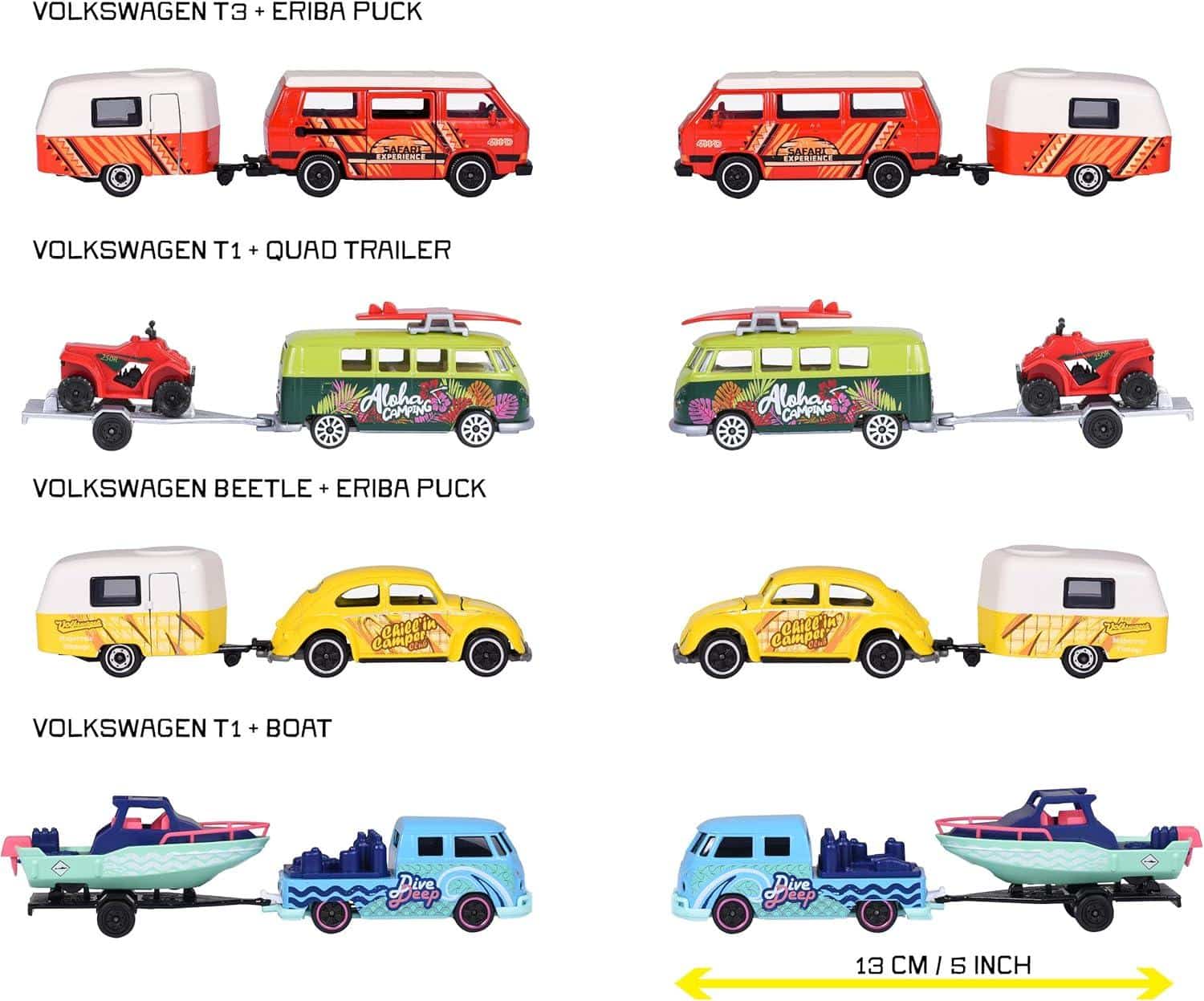 Coche Volkswagen clásicos con Remolque - Imagen 2