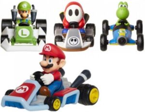 Super mario mini kart racers 6 cm s5 surtidos