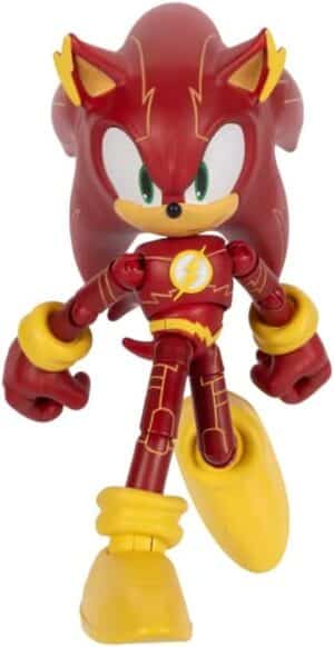 DC x Sonic – Sonic como Flash 13 cm, Figura de acción
