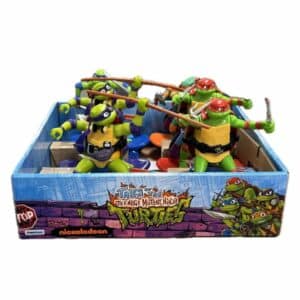 Figura Tortuga Ninja en patinete, surtido aleatorio