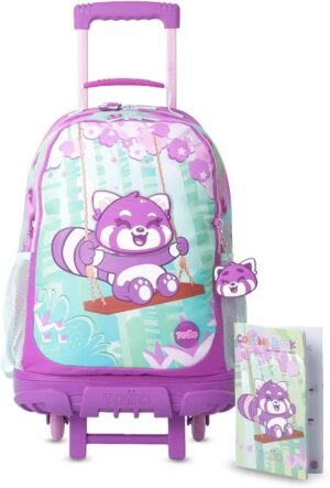 Kit X 2 Morral Rue Bomper + Libro Parar Colorear Bambu L