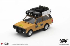 Mini GT Range Rover 1981 Camel Trophy Sumatra 1:64 Coche Coleccionable