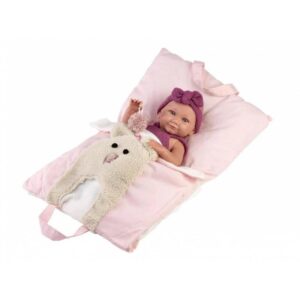 Muñeca recien nacida saquito cambiador