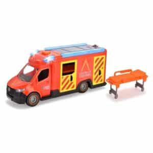 Camión Mercedes de la UME luz y sonido