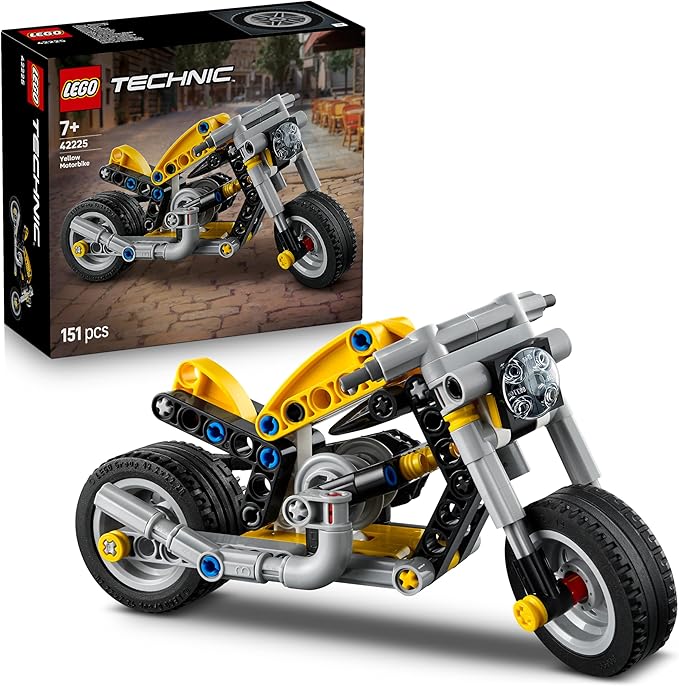 Moto Amarilla LEGO 42225