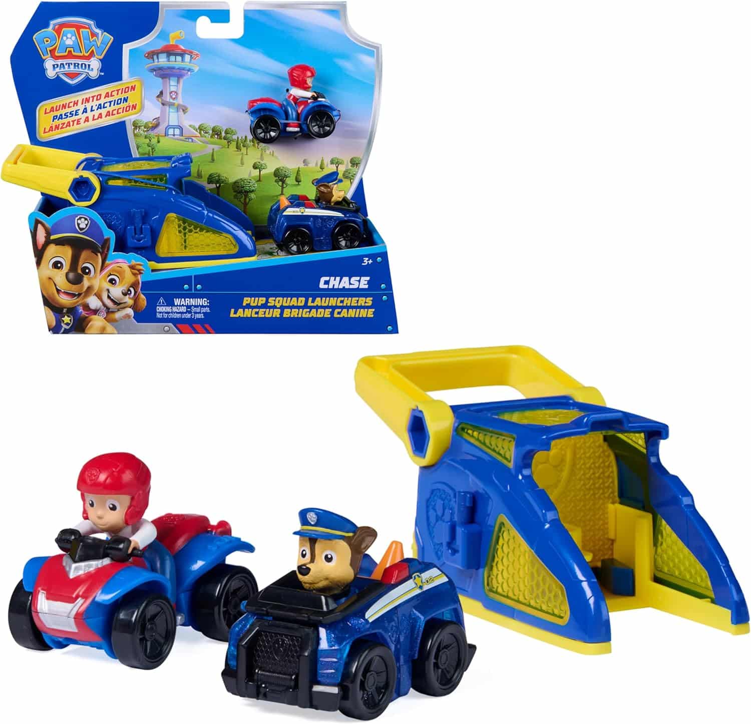 PAW Vehículo Pup Squad Launcher Chase