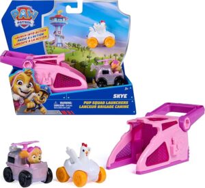 PAW Vehículo Pup Squad Launcher Skye