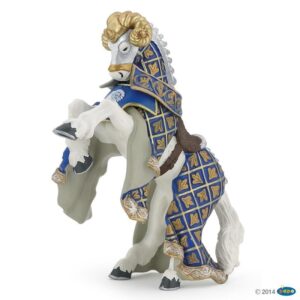 FIGURA CABALLO MAESTRO ARMAS CARNERO AZUL