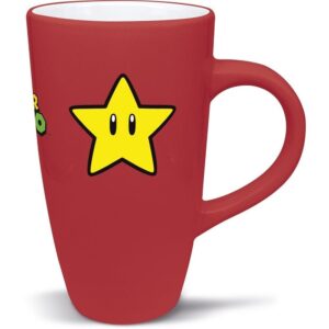 Taza Ceramica Latte 695 Ml En Caja Regalo Super Mario Young Adult