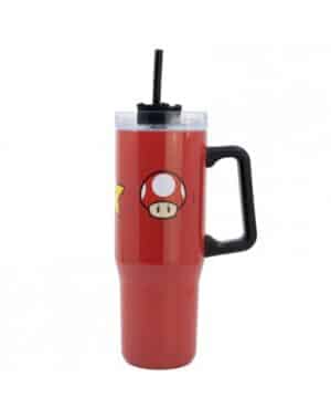 Taza Cool Termo Xl Acero Inoxidable 920 Ml Super Mario Young Adult