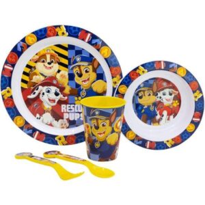 Set Micro Kids 5 Pcs Paw Patrol Boy Rescue Pups