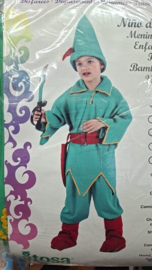Disfraz Niño Bosque Arquero Verde 5-6