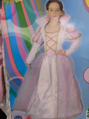 Disfraz Princesa arcoiris 7-9 años