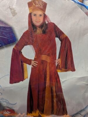 Disfraz dama medieval 7-9 años