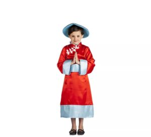 Disfraz china 7-9 años