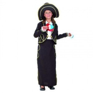 DISFRAZ MARIACHI FALDA 5-6 AÑOS